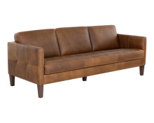 Sunpan 111267 - Karmelo Sofa - Cognac Leather